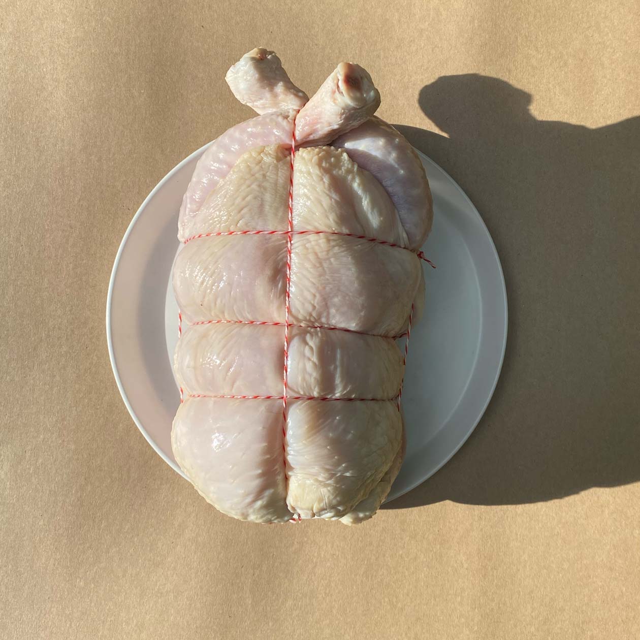 Boneless, Stuffed Whole Chicken Ballontine